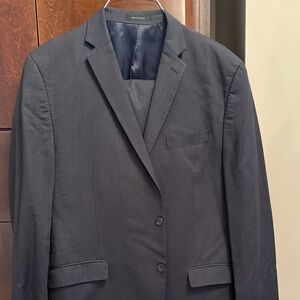 Calvin Klein Charcoal Gray Suit